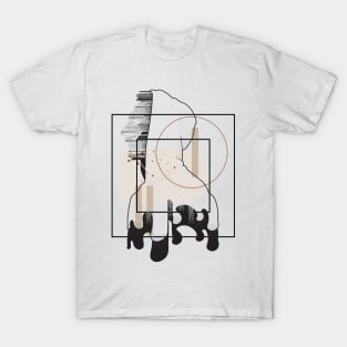 Digital age and loneliness version 4 T-Shirt